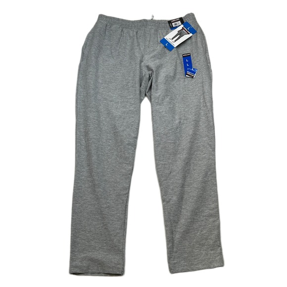 Kirkland Signature Lounge Pants Mens Large Gray Activewear Moisture‎ Wicking NEW - Picture 1 of 9